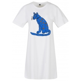 Blue Cat (As Worn By Agnetha Faltskog, ABBA) Womens T-Shirt Dress