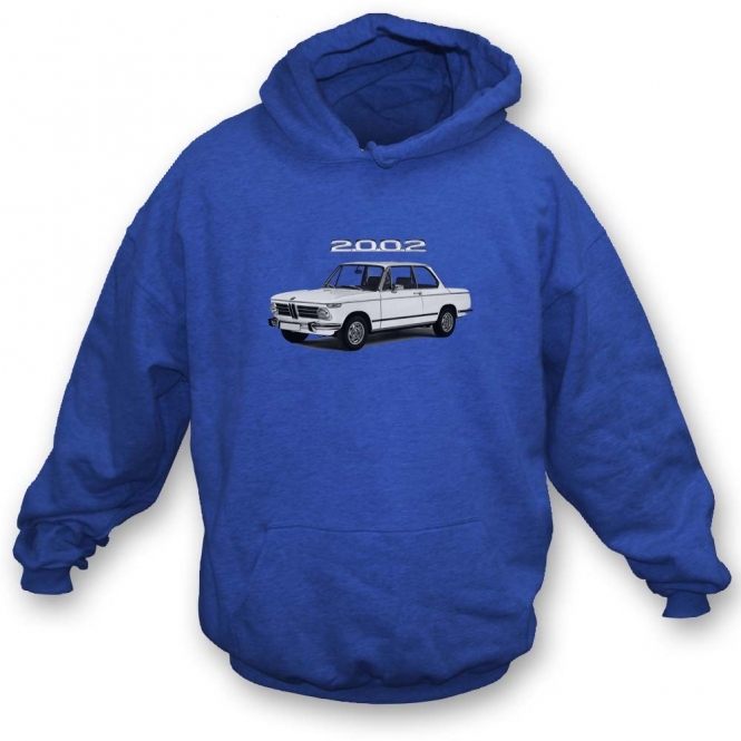 BMW 2002 (Black & White Car) Hooded Sweatshirt