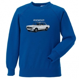 BMW 2002 (Black & White Car) Sweatshirt