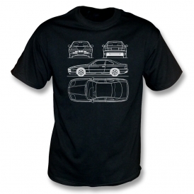 BMW 8-Series Blueprint T-Shirt