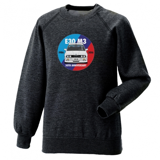 BMW E30 M3 30th Anniversary Kids Sweatshirt