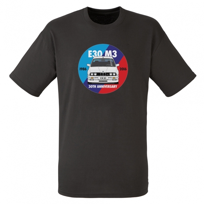 BMW E30 M3 30th Anniversary T-Shirt