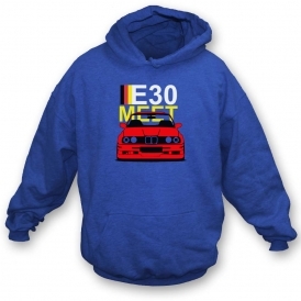 BMW E30 Meet Kids Hooded Sweatshirt