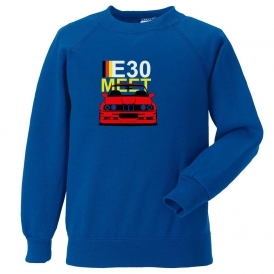 BMW E30 Meet Kids Sweatshirt
