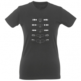 BMW Headlights Womens Slim Fit T-Shirt