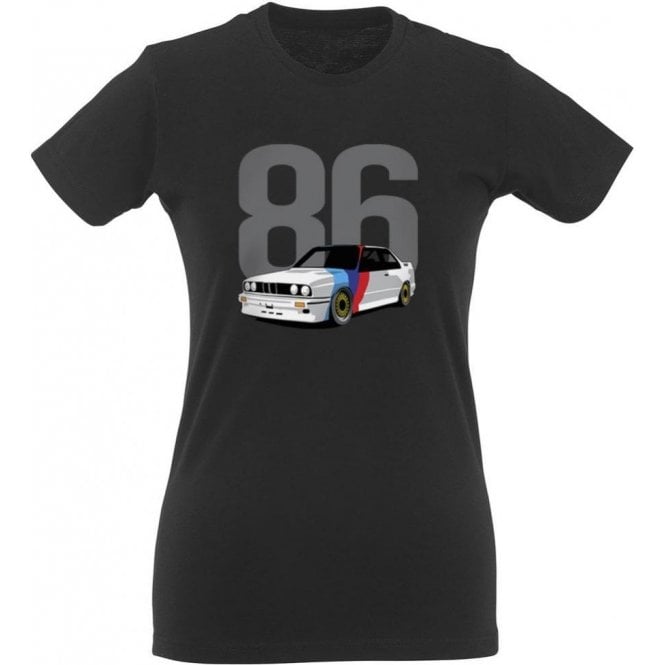 BMW M3 (1986) Womens Slim Fit T-Shirt