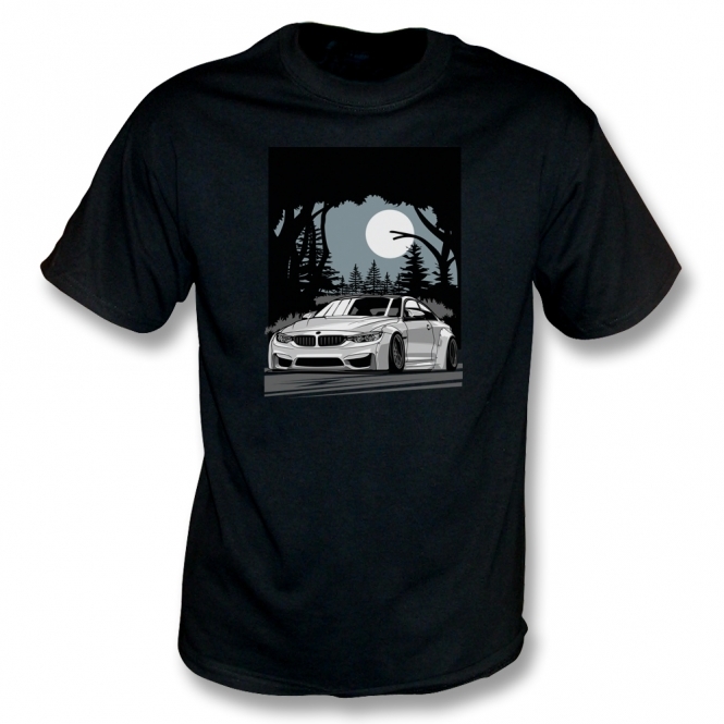 BMW M4 At Night Kids T-Shirt