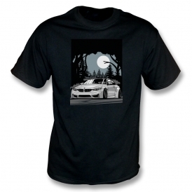 BMW M4 At Night Kids T-Shirt