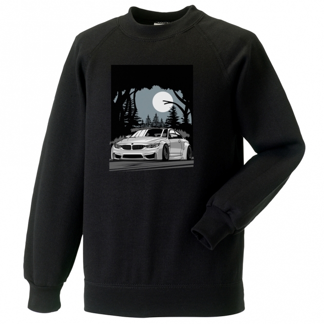 BMW M4 At Night Sweatshirt