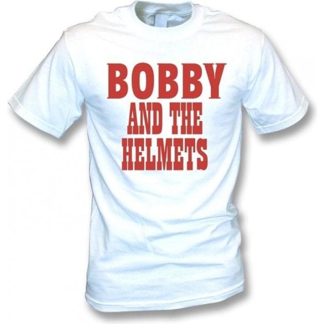 Bobby And The Helmets (As Worn By Robert Plant, Led Zeppelin) T-Shirt