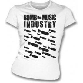 Bomb The Music Industry Womens Slim Fit T-shirt