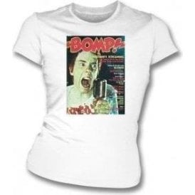 Bomp Magazine "England's Screaming" Womens Slim Fit T-Shirt