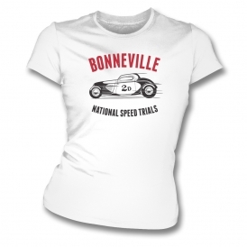 Bonneville National Speed Trials Womens Slim Fit T-Shirt