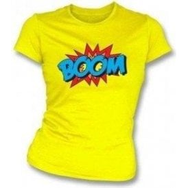 Boom Women's Slimfit T-shirt Lemon