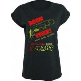 Boomstick (Inspired by Army of Darkness) Womens Extended Shoulder T-Shirt