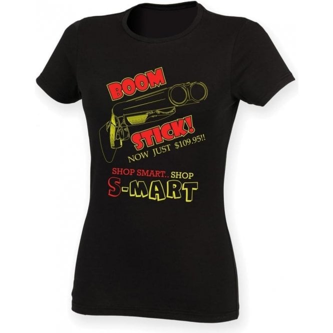 Boomstick (Inspired by Army of Darkness) Womens Slim Fit T-Shirt