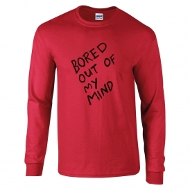 Bored Out Of My Mind (As Worn By Richey Edwards, Manic Street Preachers) Long Sleeve T-Shirt
