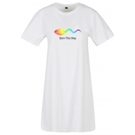 Born This Way Womens T-Shirt Dress
