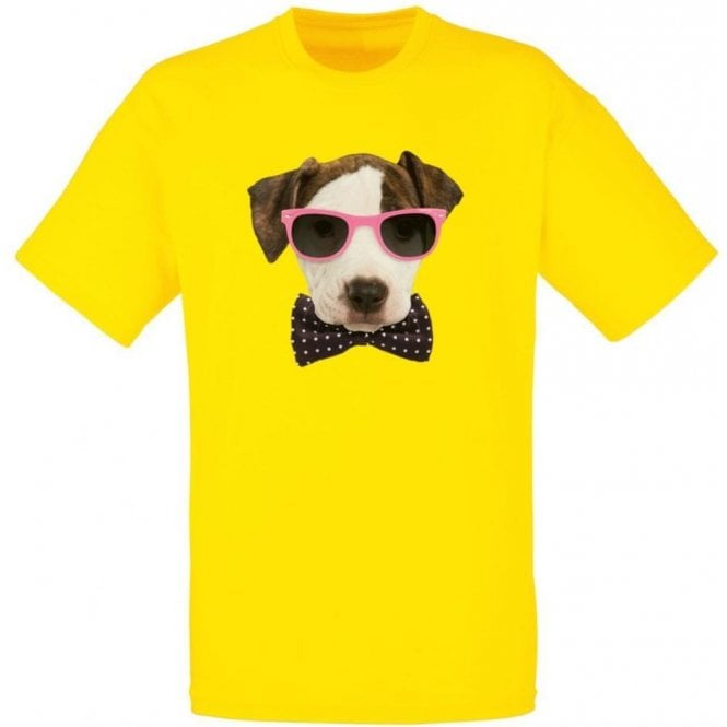 Bow Tie Dog Kids T-Shirt