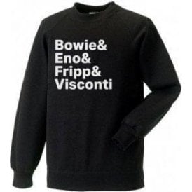 Bowie & Eno & Fripp & Visconti (Berlin Trilogy) Sweatshirt
