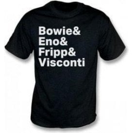 Bowie & Eno & Fripp & Visconti (Berlin Trilogy) T-Shirt