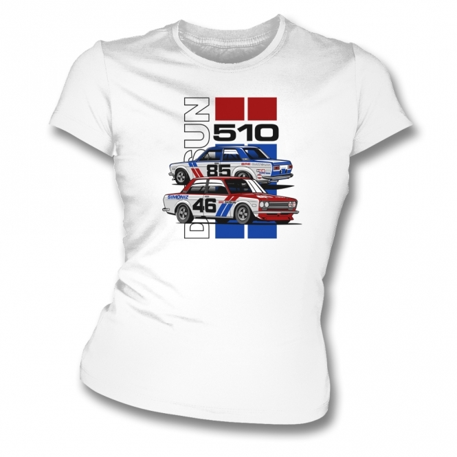 BRE Datsun 510 Womens Slim Fit T-Shirt