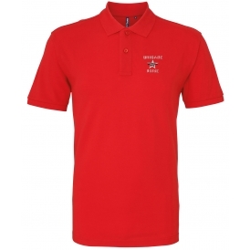Brigade Rosse (As Worn By Joe Strummer, The Clash) Embroidered Left Breast Logo Polo Shirt