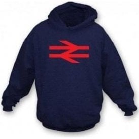 British Rail (As Worn By Damon Albarn, Blur/Gorillaz) Hooded Sweatshirt