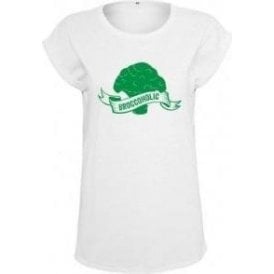 Broccoholic Womens Extended Shoulder T-Shirt
