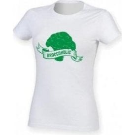 Broccoholic Womens Slim Fit T-Shirt