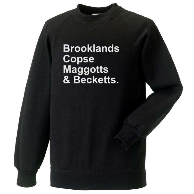 Brooklands, Copse, Maggots & Becketts (Silverstone) Sweatshirt