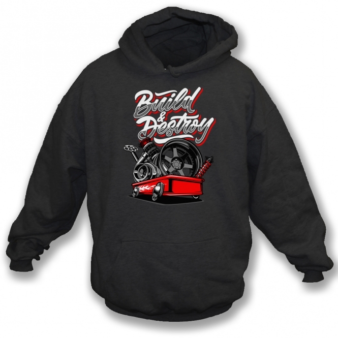 Build & Destroy Kids Hooded Sweatshirt