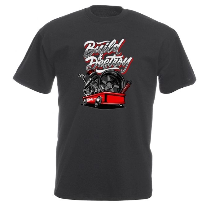Build & Destroy Vintage Wash T-Shirt