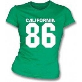 California 86 (As worn by Damon of Blur) Womens Slimfit T-shirt