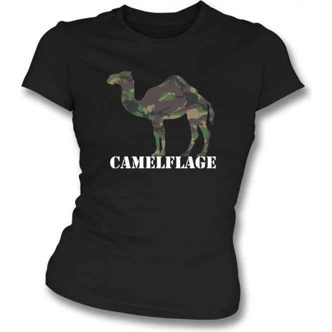 Camelflage Womens Slim Fit T-Shirt