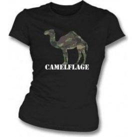 Camelflage Womens Slim Fit T-Shirt