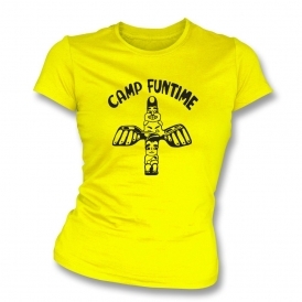 Camp Funtime Women's Organic Slim Fit T-shirt As Worn By Debbie Harry (Blondie)