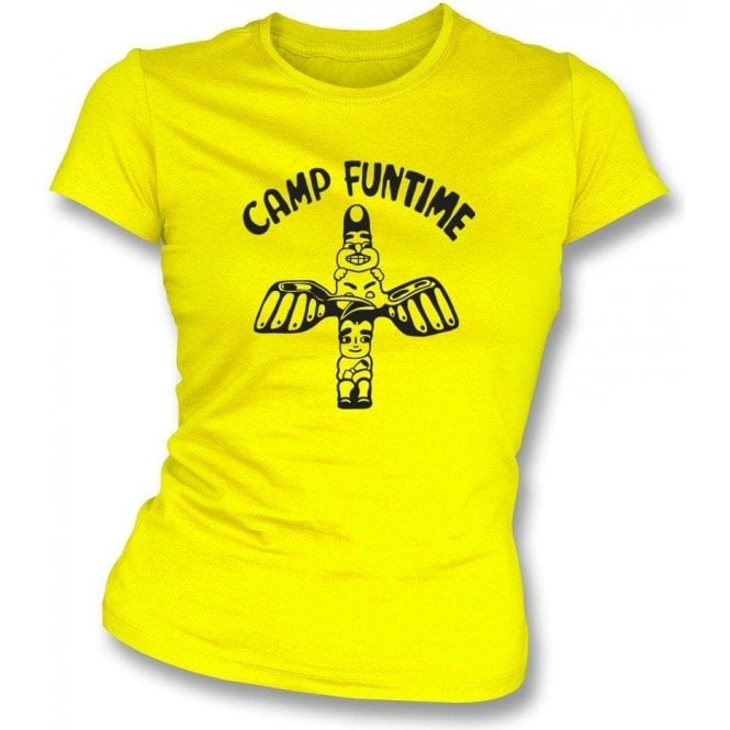 Camp Funtime Women's Slim Fit T-shirt As Worn By Debbie Harry (Blondie)