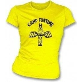 Camp Funtime Women's Slim Fit T-shirt As Worn By Debbie Harry (Blondie)