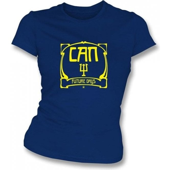 Can "Future Days" Womens Slimfit T-shirt