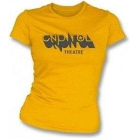 Capitol Theatre (As Worn By Joey Ramone, Ramones) Womens Slim Fit T-Shirt
