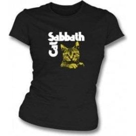 Cat Sabbath Womens Slim Fit T-Shirt