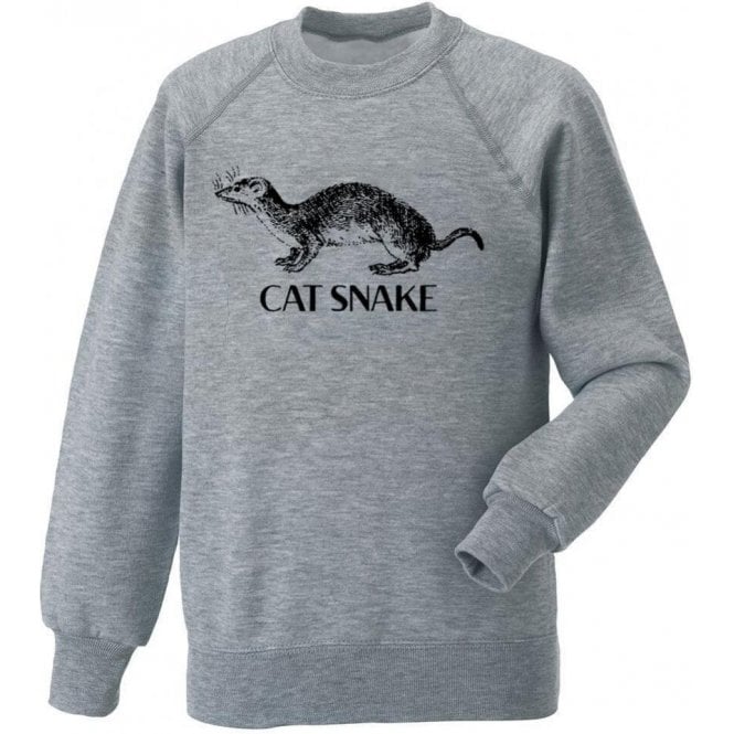 Cat Snake Kids Sweatshirt
