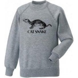 Cat Snake Kids Sweatshirt