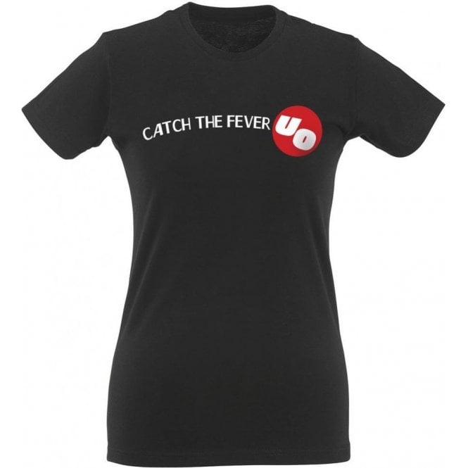Catch The Fever (As Worn By Kurt Cobain, Nirvana) Womens Slim Fit T-Shirt