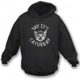 Caturday Hooded Sweatshirt