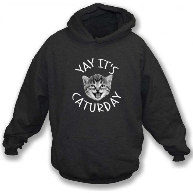 Caturday Kids Hooded Sweatshirt
