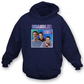 Chandler Bing Collage (F.R.I.E.N.D.S Influenced) Hooded Sweatshirt