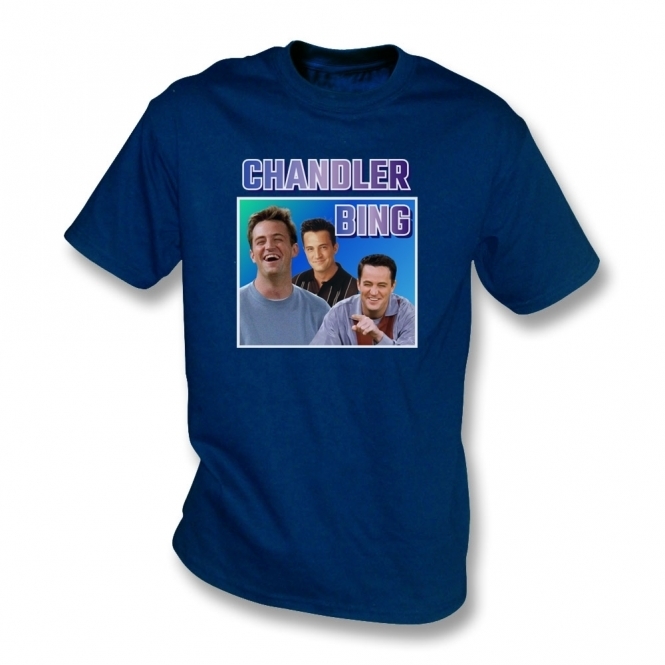 Chandler Bing Collage (F.R.I.E.N.D.S Influenced) Organic T-Shirt