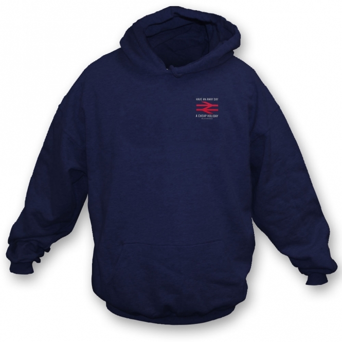 Cheap Away Day (The Jam Inspired) Embroidered Left Breast Logo Hooded Sweatshirt